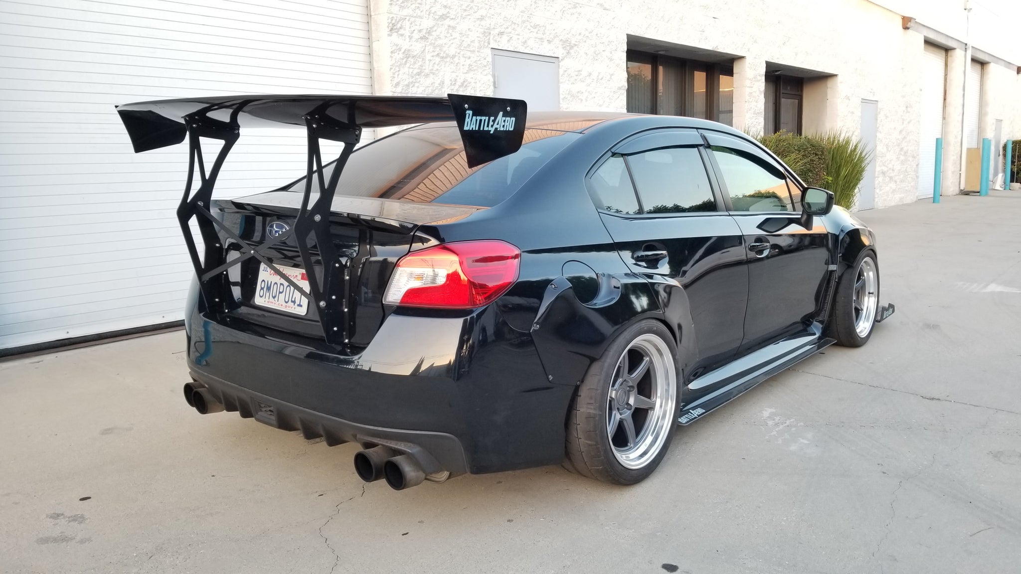 Trunk-Back Mount Wing for 15-20 Subaru Impreza WRX / STI (VA