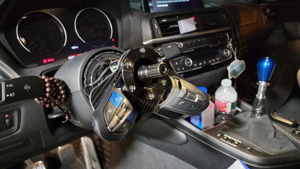 BMW F87 M2 / F80 M3 / F82 M4 Carbon Steering Control Relocation Bracket