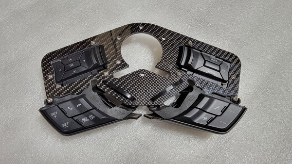 Ford Mustang S550 Carbon Steering Control Relocation Bracket