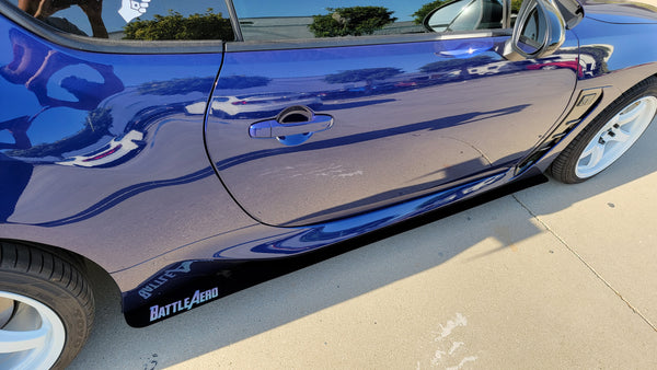 Side Skirt Extensions for 22 Toyota GR86 / Subaru BRZ