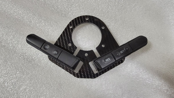 Ford Mustang S197 Carbon Steering Control Relocation Bracket