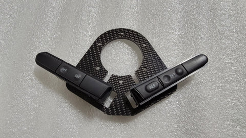 Ford Mustang S197 Carbon Steering Control Relocation Bracket
