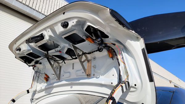 Swan Neck Trunk Mount Wing for BMW M4 F82