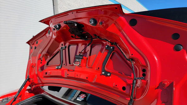 Swan Neck Trunk Mount Wing for +16 Chevrolet Camaro (Gen 6)