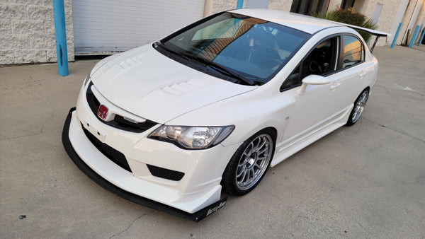 Chassis Mounted Splitter for 07-13 Honda Civic FD2 / FA5