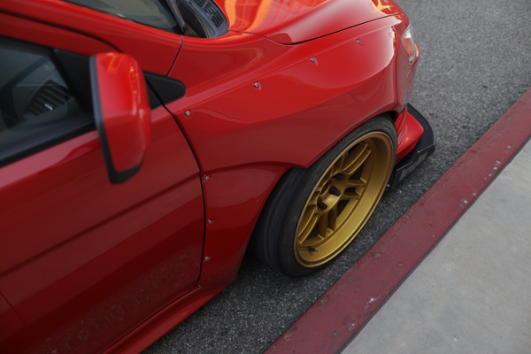 08-15 Mitsubishi Lancer Widebody Fender Flares