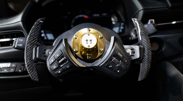 Battle Aero Toyota GR Supra Steering Control Relocation Bracket