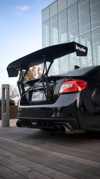 Trunk-Back Mount Wing for 15-20 Subaru Impreza WRX / STI (VA) Sedan
