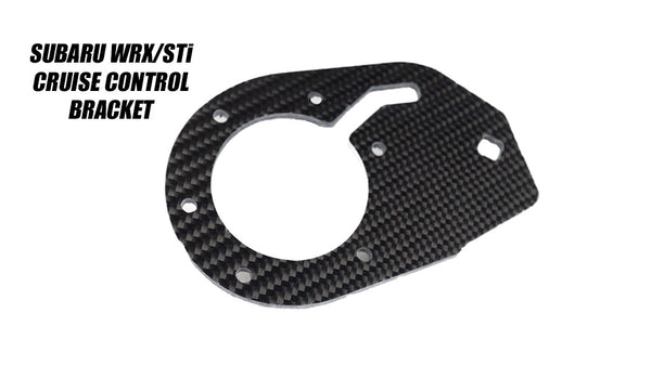 Suabru WRX STi Carbon Fiber Cruise Control / Volume Control Relocation Plate 08-14