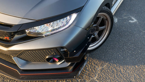 Battle Aero Front Bumper Canards for Honda Civic Type R (FK8)
