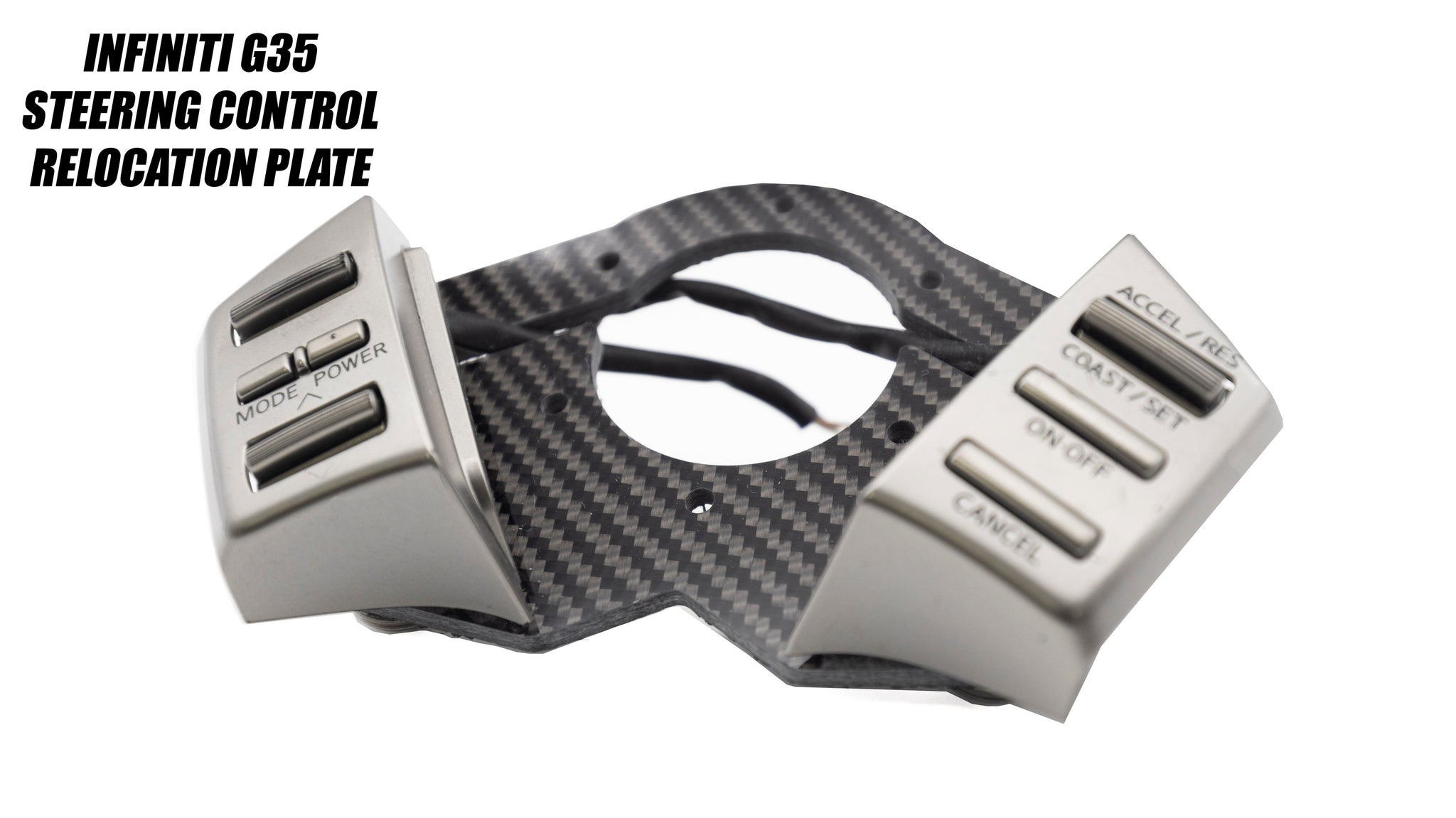 Infiniti G35 Steering Control Relocation Plate