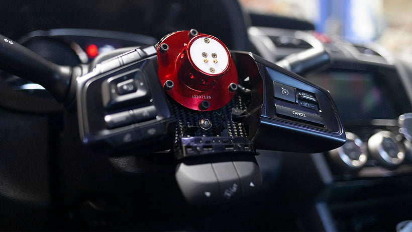 Cruise Control Relocation Plate