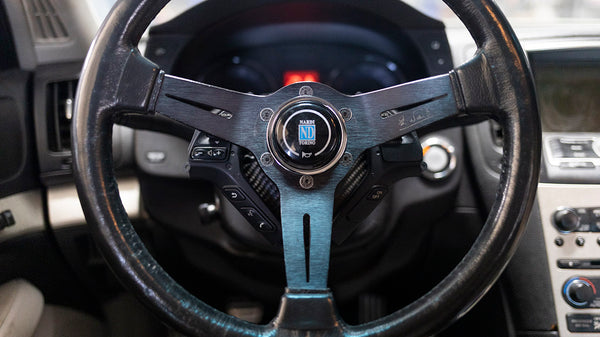 Battle Aero Carbon Fiber Cruise Control + Volume Control Relocation Plate for Infiniti G37 