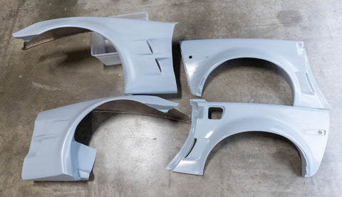 Chevrolet Corvette C6 (Super) Wide Fender Kit (+63mm)