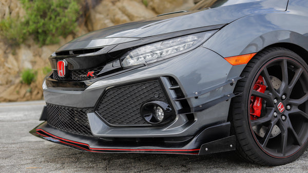 Front Bumper Splitter for Honda Civic Type R (FK8)