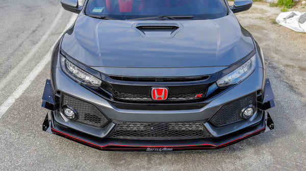 Front Bumper Splitter for Honda Civic Type R (FK8)