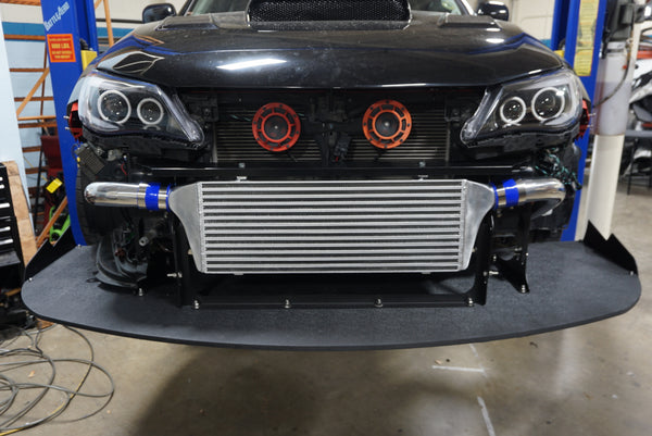 Chassis Mounted Splitter for 08-14 Subaru WRX / STI GR/GV (Sedan/Hatch)