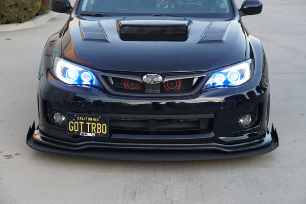 Chassis Mounted Splitter for 08-14 Subaru WRX / STI GR/GV (Sedan/Hatch)