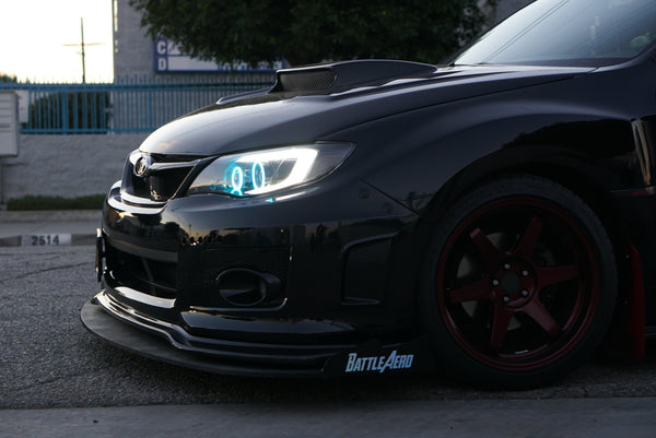 Chassis Mounted Splitter for 08-14 Subaru WRX / STI GR/GV (Sedan/Hatch)