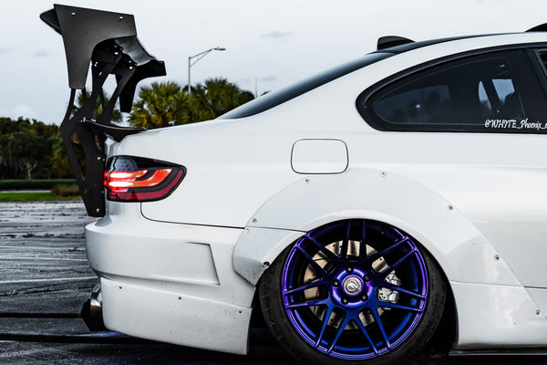Trunk-Back Mount Wing for 07-13 BMW E92 Coupe