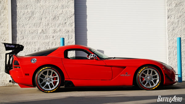 Swan Neck Chassis Mount Wing for Dodge Viper (ZB)