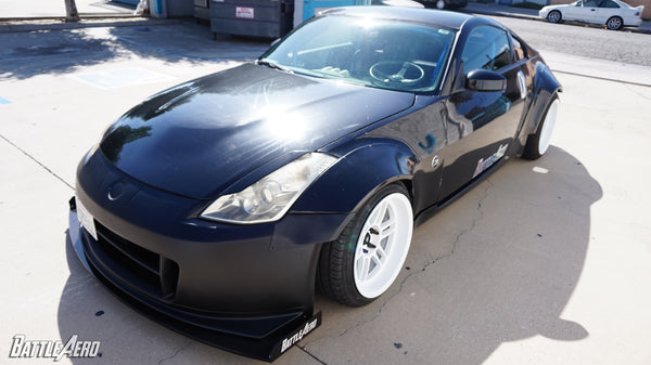 Chassis Mounted Splitter for Nissan 350Z