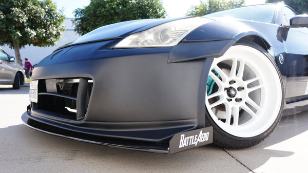 Chassis Mounted Splitter for Nissan 350Z