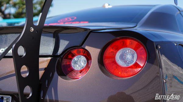 Battle Aero V4 Chassis Mount Wing for Nissan GT-R (R35)