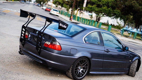 V1 Chassis Mount Wing for BMW 3 Series (E46)