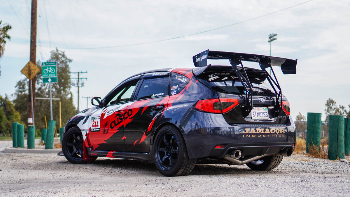 Hatch Mount Wing for Subaru WRX / STI (GH / GR) BattleAero