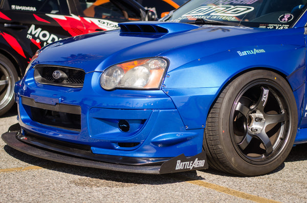 Chassis Mounted Splitter for 02-05 Subaru WRX / STI (GD)