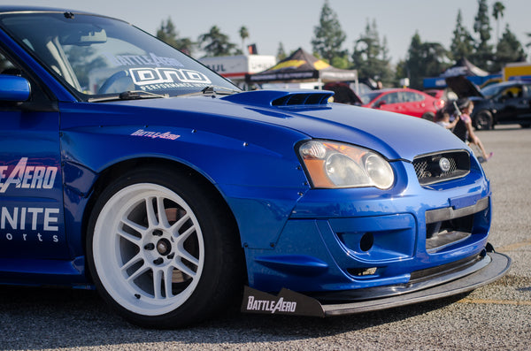Chassis Mounted Splitter for 02-05 Subaru WRX / STI (GD)