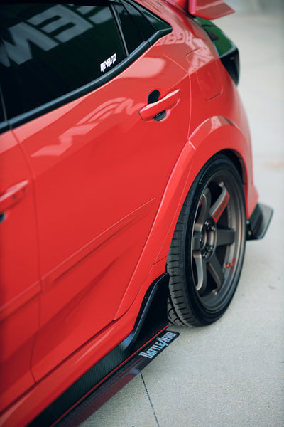 Side Skirt Extensions for Honda Civic Type R (FK8)