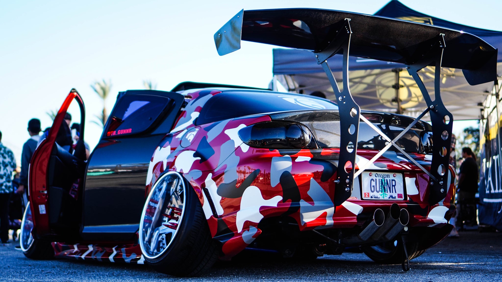 マツダロードスター、RX8 GTウィング 57