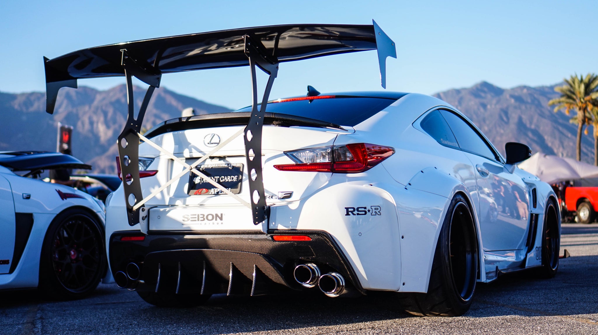 V4 Chassis Mount Kit for Lexus RC-F