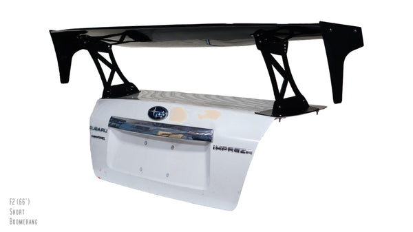 Force 2 (66") GT Wing for 08-14 Subaru WRX / STI (GV)