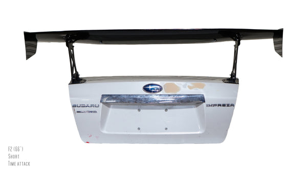 Force 2 (66") GT Wing for 08-14 Subaru WRX / STI (GV)