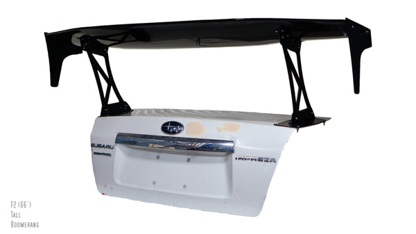Force 2 (66") GT Wing for 08-14 Subaru WRX / STI (GV)