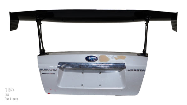 Force 2 (66") GT Wing for 08-14 Subaru WRX / STI (GV)