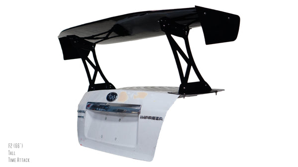 Force 2 (66") GT Wing for 08-14 Subaru WRX / STI (GV)