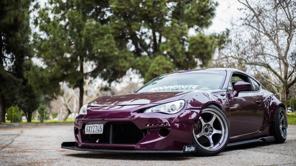 Chassis Mounted Splitter for FRS / BRZ / 86