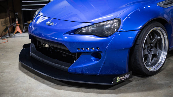 Chassis Mounted Splitter for FRS / BRZ / 86