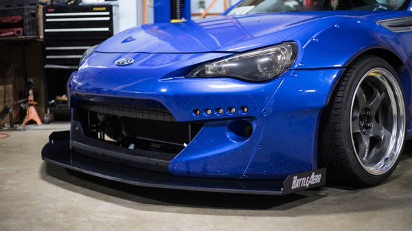 Chassis Mounted Splitter for FRS / BRZ / 86