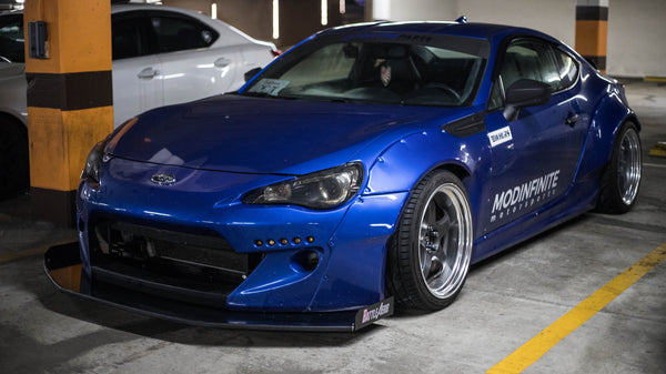 Chassis Mounted Splitter for FRS / BRZ / 86