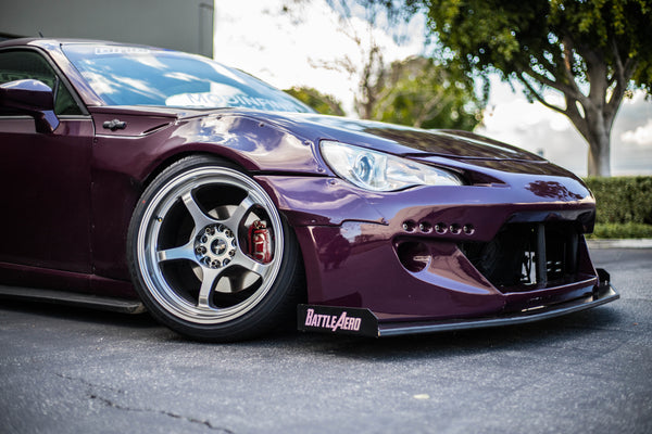 Chassis Mounted Splitter for FRS / BRZ / 86