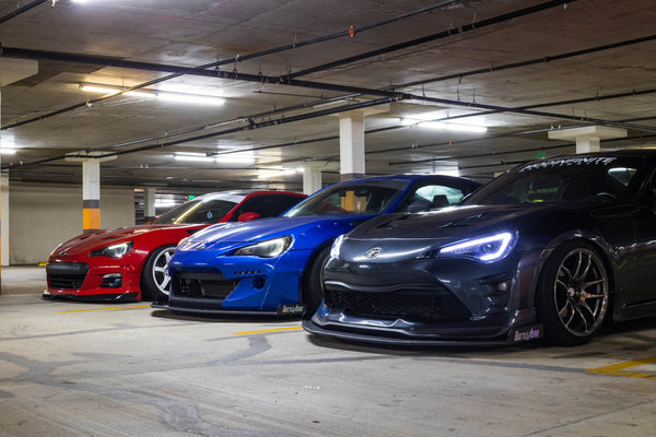 Chassis Mounted Splitter for FRS / BRZ / 86