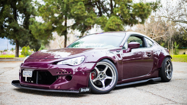 Chassis Mounted Splitter for FRS / BRZ / 86