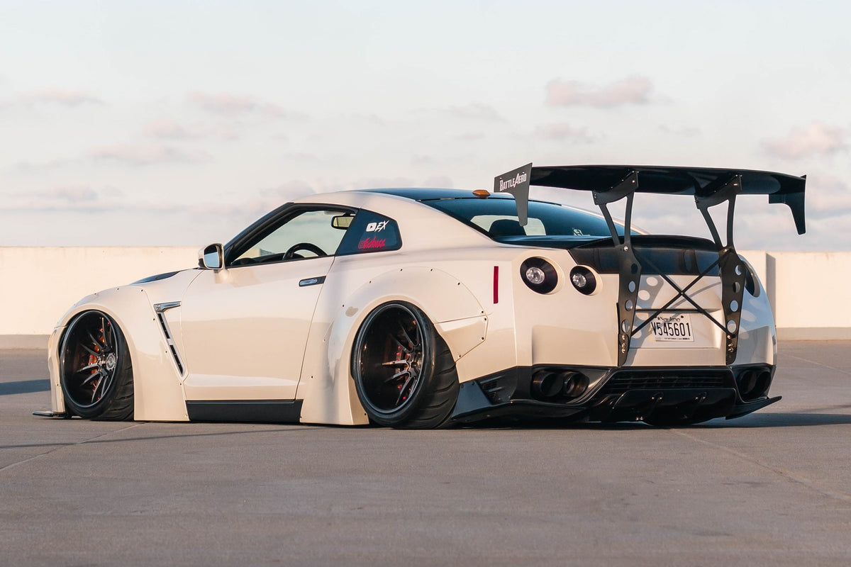 V4 Chassis Mount Wing for Nissan GT-R (R35) – BattleAero