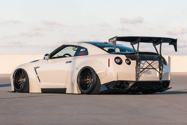 V4 Chassis Mount Wing for Nissan GT-R (R35)