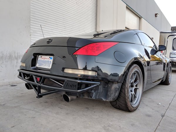Nissan 350Z Rear Bumper Bash Bar w/ Integrated Jack Point